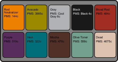 Reel Color Palette Reel Color Wheel